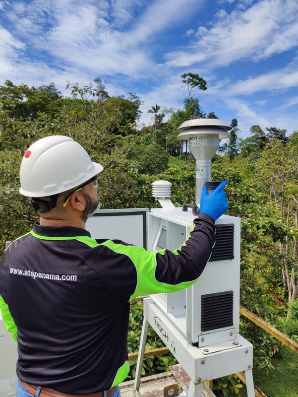 Instrumentación y monitoreo ambiental ATS Panamá
